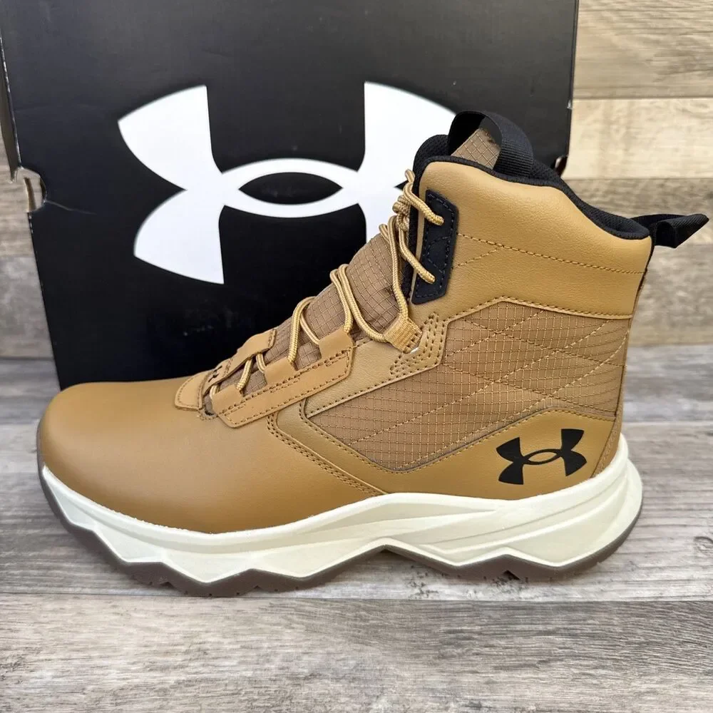 Under Armour Stellar G2 6” Tactical Boots Coyote Brown Size 9 New 3025578-200